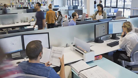Getty Images “Just putting a bunch of desks in an open space is not an open space design,” writes one reader (Credit: Getty Images)