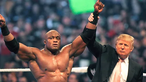 Getty Images Donald Trump on WWE Raw (Credit: Getty Images)