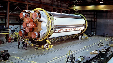 Nasa The Apollo programme was in a race to beat the Soviets to the Moon (Credit: Nasa)