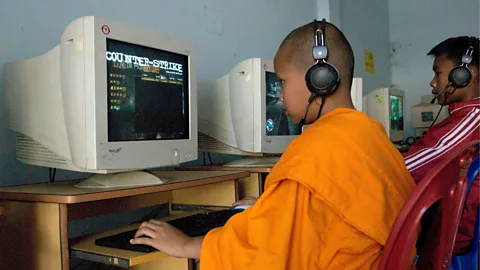 Getty Images By looking out for unusual behaviour, Featurespace's AI was able to catch players who used bots to cheat in online games like Counter Strike (Credit: Getty Images)