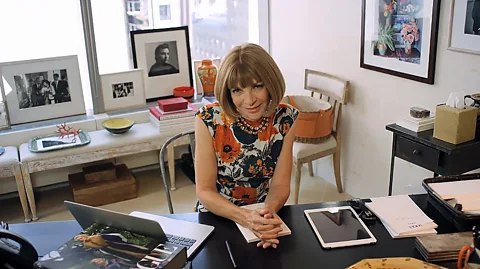 Vogue Some of the world's most successful people dress their work spaces with personal knick-knacks (Credit: Vogue)