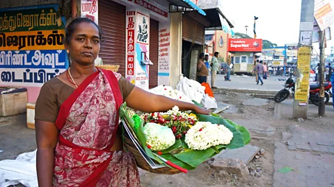 Kamala Thiagarajan The heady fragrance of jasmine has always been Madurai’s most defining experience (Credit: Kamala Thiagarajan)