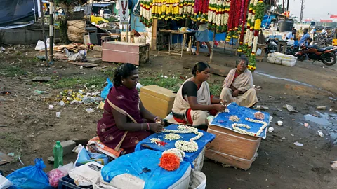 Kamala Thiagarajan In the town, jasmine is inseparable from worship, local lore and culture (Credit: Kamala Thiagarajan)