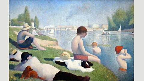 Alamy Bathers were an important subject for 19th and 20th Century artists, from Renoir and Seurat (whose Bathers at Asnières is shown here) to Cezanne and Matisse (Credit: Alamy)
