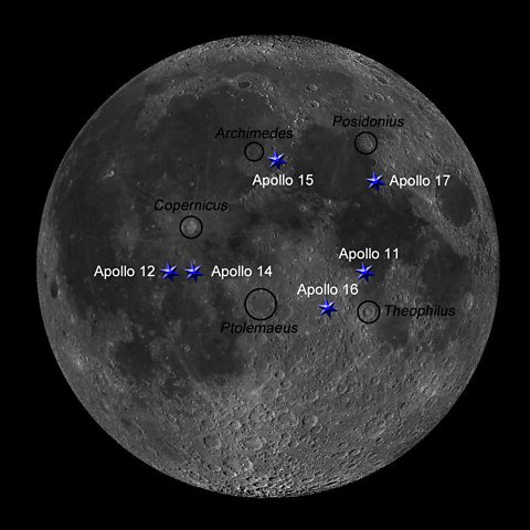 BBC Four - The Sky at Night - Find the Apollo landing sites