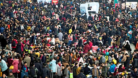 Getty Images There are already many more men than women looking for a partner in China – and that gap looks set to widen (Credit: Getty Images)