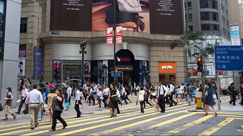 Alamy Hong Kong has long been a financial hub, drawing business travellers from all over the world (Credit: Alamy)