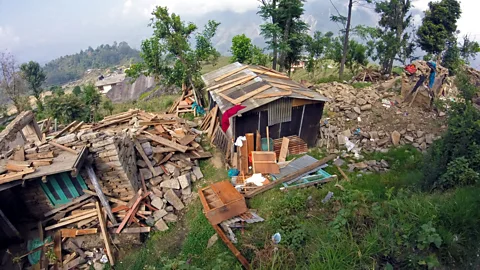 Amrit Sharma The earthquake that struck Nepal in 2015 pushed around 700,000 Nepalis into poverty (Credit: Amrit Sharma)