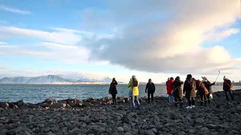 Chris Baraniuk Iceland has a population of just over 330,000 – last year, around 1.7 million people came to visit (Credit: Chris Baraniuk)