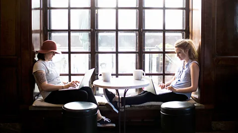 Alamy These days, some cafes feel more like offices than places to catch up with friends (Credit: Alamy)