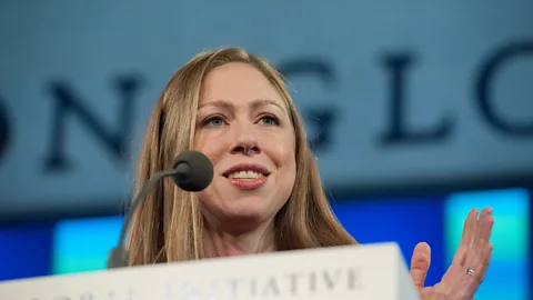 Getty Images Chelsea Clinton and the Clinton Foundation are working on ways to tackle the growth of opioid addiction (Credit: Getty Images)