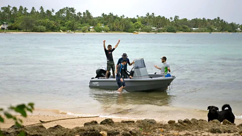 Magenta Hyde Fetoko is a nice picnic spot after fishing the shallow waters of the area (Credit: Magenta Hyde)