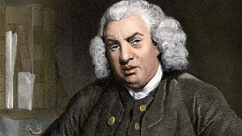 Alamy The 18th-Century lexicographer Dr Johnson coined the term ‘exclamation’ for expressions involving passions (Credit: Alamy)