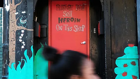 Getty Images Staten Island, a New York City borough, is in the grip of a heroin crisis which has claimed hundreds of lives (Credit: Getty Images)