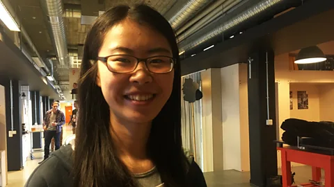 Maddy Savage Zhen Li came to Sweden from China and says that a lack of hierarchy make working in the country easier (Credit: Maddy Savage)