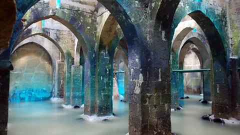 PhotoStock-Israel/Alamy The Pool of the Arches allows visitors to relive the city’s glorious past (Credit: PhotoStock-Israel/Alamy)