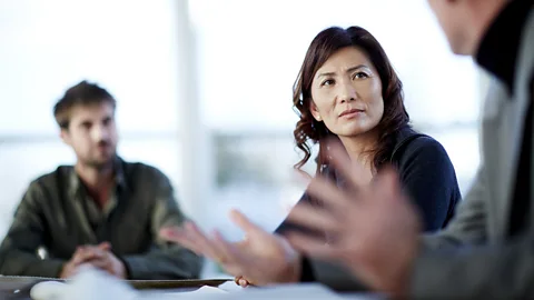 Getty Images People who fake emotions at work can burn out faster (Credit: Getty Images)