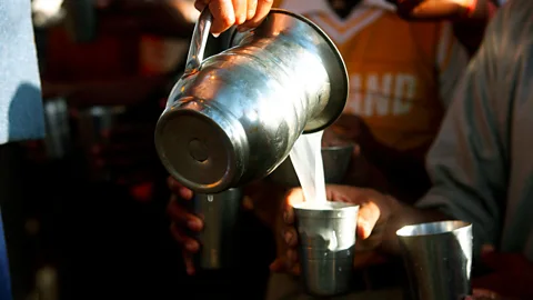 Dinodia Photos/Alamy Thandai is a milk-based, mildly spiced Indian beverage (Credit: Dinodia Photos/Alamy)