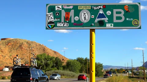 Doug Pensinger/Getty Charmed by Moab, Ottinger moved to the town in the early 1950s (Credit: Doug Pensinger/Getty)