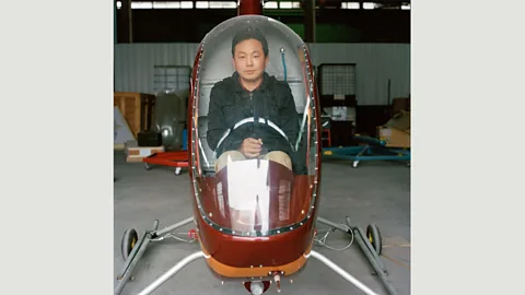 Xiaoxiao Xu “The best thing about aeronauts is that we’re bold,” says He Dongbiao. “We’re willing to test things out, even if it’s illegal. Who else would dare to do it?” (Credit: Xiaoxiao Xu)