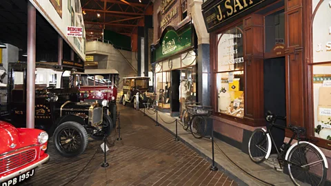 Getty Images At Beaulieu's museum, visitors can browse over 250 vehicles that tell the story of motoring on the roads and circuits of Britain (Credit: Getty Images)