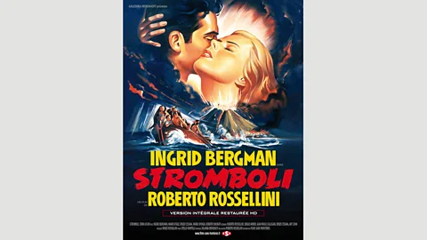 RKO Radio Pictures Ingrid Berdman starred in Stromboli, one of many movies focusing on the deadly power of volcanoes (Credit: RKO Radio Pictures)