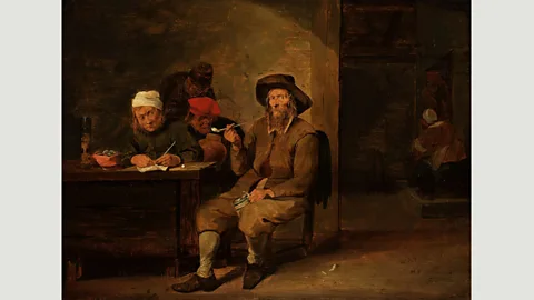 Wikimedia Smokers in an Inn by Mattheus van Helmont is an example of how painters have used the pipe throughout art history (Credit: Wikimedia)