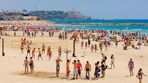 Alamy There’s a seven-hour time difference between Tel Aviv, home to one of Ginzberg’s offices, and New York – making family phone calls tricky (Credit: Alamy)