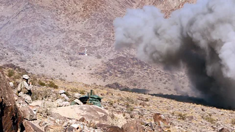 Getty Images Clearing minefields takes a lot of time and effort (Credit: Getty Images)