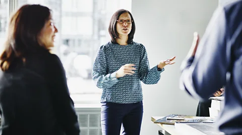 Getty Images Some companies have asked employees to write personal user manuals, in the hope that it will help colleagues understand different personal ways of working (Credit: Getty Images)