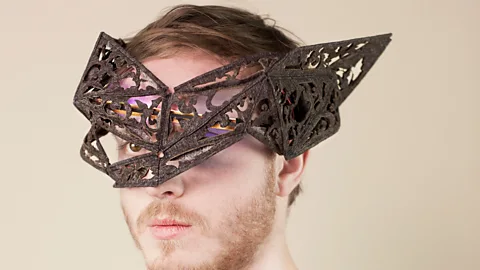 Fabrica Fabrica’s Anti-NIS Accessories are art as much as fashion, imagining a time when our thoughts can be scanned (Credit: Fabrica)