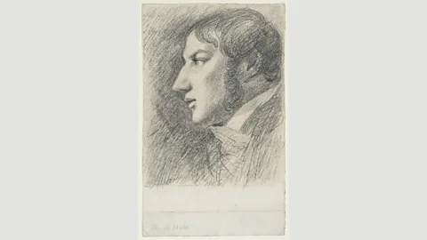 Tate Constable, shown here in his 1806 self-portrait, was grappling with the loss of his wife when he painted Salisbury Cathedral from the Meadows (Credit: Tate)