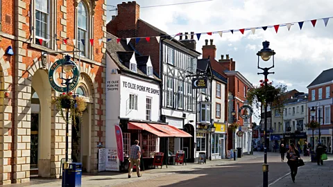 Alamy The town of Melton Mowbray in Leicestershire is known across Britain for its pies (Credit: Alamy)