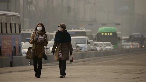 Getty Images There are plenty of opportunities to get outdoors – but cold winters can give rise to smog (Credit: Getty Images)