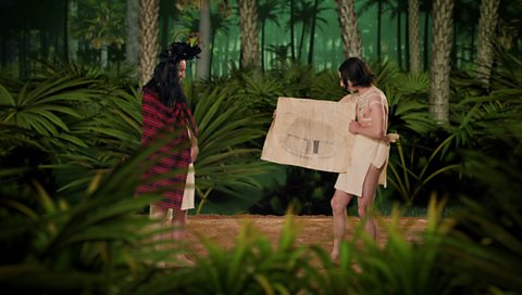 What did Maya houses & buildings look like?