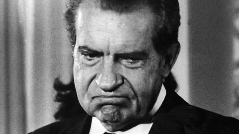 Getty Images Richard Nixon was well-known for his list of foes (Credit: Getty Images)