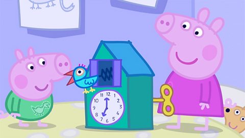 peppa pig cuckoo clock toy