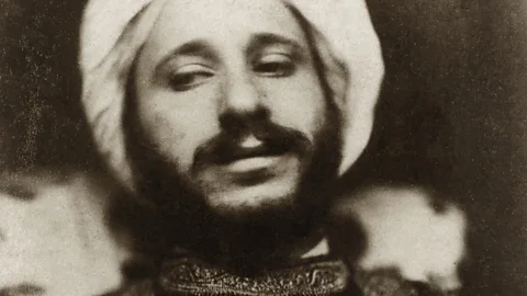 Wikipedia Solomon is shown in oriental costume in a photo by David Wilkie Wynfield, who convinced many great Victorian artists to play dress-up in front of his camera (Credit: Wikipedia)