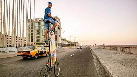 World's clearance tallest bicycle