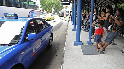 Getty Images Public transport and taxis in Singapore are cheap and plentiful – so a car often isn't necessary (Credit: Getty Images)