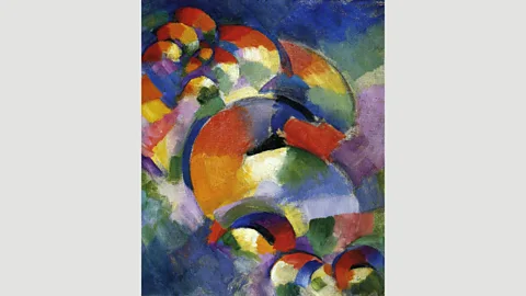 Wikipedia Cosmic Synchromy by Morgan Russell, 1913-14 (Credit: Wikipedia)