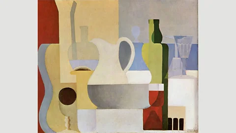 Wikipedia Still Life With Glass of Red Wine by Amédée Ozenfant, 1921 (Credit: Wikipedia)