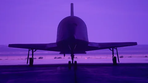 Getty Images Various spaceplanes, like the US X-34, have explored pilotless spaceplane designs (Credit: Getty Images)