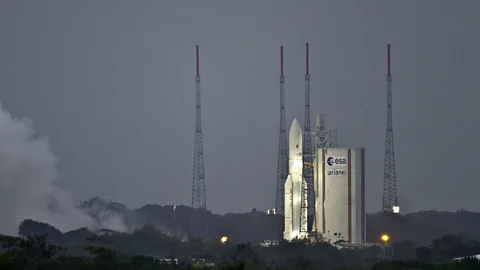 Getty Images Space Rider will be small enough to fit into a rocket nose cone launched from France's jungle launch pad (Credit: Getty Images)