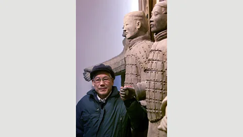 Alamy Yang Zhifa discovered three statues on his farmland in 1974. There were 7,000 more to be discovered by others (Credit: Alamy)