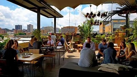 Hemis/Alamy Hattfield suggests The Living Room rooftop bar for cocktails (Credit: Hemis/Alamy)