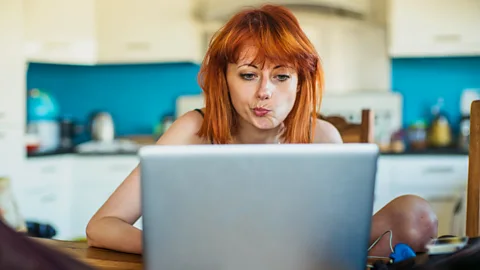 Getty Images To make working from home successful, avoid haphazard setups and opt for a designated office space (Credit: Getty Images)