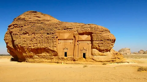 Marjory Woodfield Madain Saleh was the second largest Nabatean city after Petra (Credit: Marjory Woodfield)