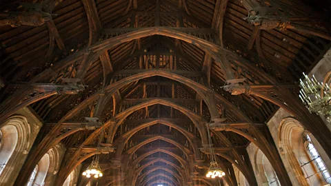 Westminster Hall, angel roofs