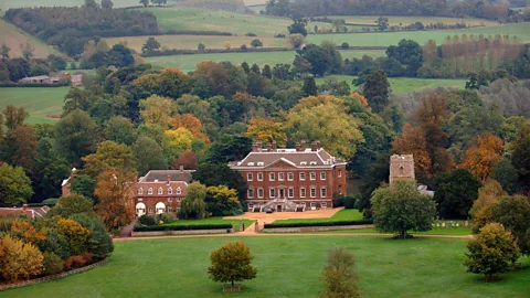 Alamy Initial plans to route the HS2 line through the grounds of Edgcote House, shown here, later were changed (Credit: Alamy)